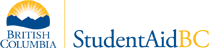 Official StudentAid BC logo for the Provincial Tuition Waiver Program